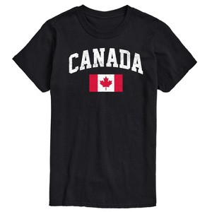 Men's - Instant Message - Canada Flag Short Sleeve Graphic T-Shirt - 1 of 4
