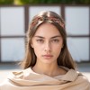 Unique Bargains Women's Vintage Ribbon Headband 1 Pc - 2 of 4