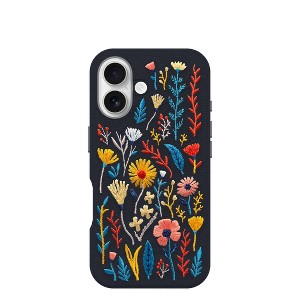 OtterBox Apple iPhone 16 Symmetry Series Cactus Leather with MagSafe - Enchanted Garden - 1 of 4