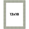 PosterPalooza | Sculpted Blue Picture Frame - UV Acrylic, Foam Board Backing, Hanging Hardware - 2 of 4