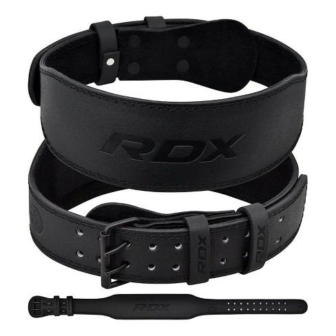 Rdx Sport 4'' Leather Weightlifting Gym Belt - Premium Support For ...