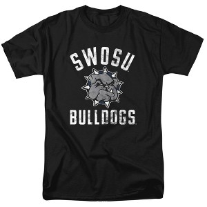 Men's Southwestern Oklahoma State University Official SWOSU Bulldogs Logo T-Shirt - 1 of 4