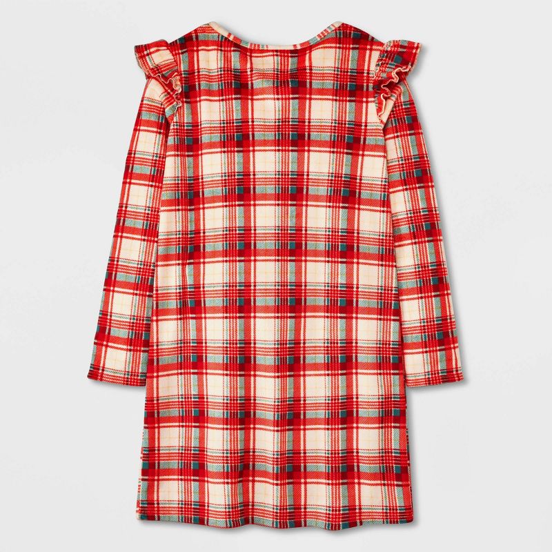 Girls' Long Sleeve NightGown - Cat & Jack™, 3 of 8