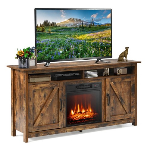 Target electric fireplace tv stand discount
