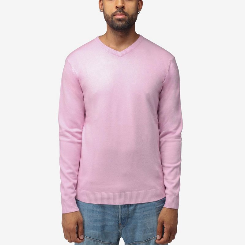X RAY Men's Slim Fit Pullover V-Neck Sweater, Sweater for Men Fall Winter (Available in Big & Tall), 1 of 7