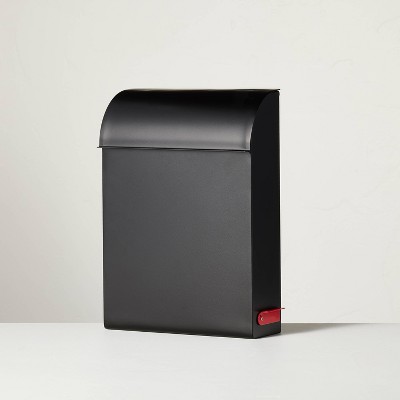 Modern Trim Metal Wall-Mounted Mailbox - Hearth & Hand™ with Magnolia