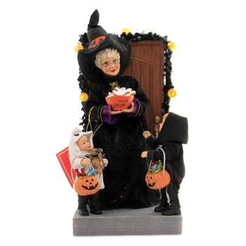Possible Dreams 13.75 In Boo! Halloween Witch  Trick Or Treat Figurines