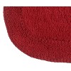 Double Ruffle Collection Cotton Ruffle Pattern Tufted Bath Rug - Home Weavers - 4 of 4