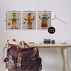 Stupell Industries Fun Halloween Friends 3pc Framed Giclee Art Set, Gray, 12" x 18" - 3 of 4