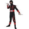 TackView Boys Ninja Costume for Halloween, Kids Muscle Costume With Foam Accessories for Child - 2 of 4