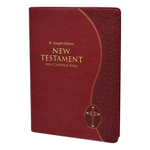 St. Joseph New Catholic Bible New Testament - (leather Bound) : Target