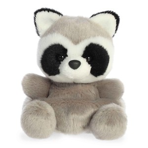 Aurora Mini Rascal Raccoon Palm Pals Adorable Stuffed Animal Gray 5" - 1 of 4