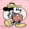 Girls' - Disney - Mickey Mouse Shirt Tail Raglan Graphic T-shirt - 2 of 3