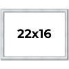 PosterPalooza | Classic Silver Picture Frame - UV Acrylic, Backing Board, Hanging Hardware Included - 2 of 4