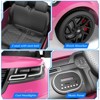 Electric Ride-on Car for Kids, Bluetooth Remote Control, LED Lights, Swing Function, Dual Control Modes, Safety Belt, Indoor/Outdoor Use - 4 of 4
