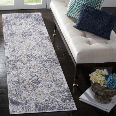 Kumasinova Stain-Resistant Area Rug, Non-Shedding Door Mat,Kid & Pet-Friendly, Traditional Area Rug for Living Room, Latex-Free Cotton Backing