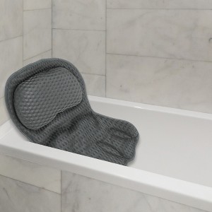 Unique Bargains Bath Tub Pillows for Head and Neck 1 Pc - 1 of 4