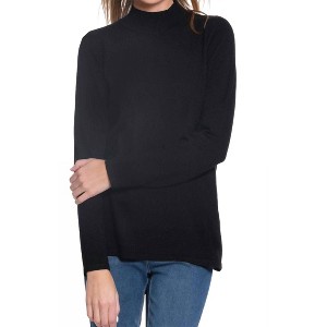 Women's Mock Neck Sweater - Multiples - 1 of 3
