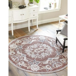 Unique Loom    Eco Traditional Salvage Area Rug - 1 of 4