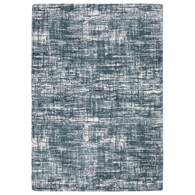 Oriental Weavers Galileo GAL08 Dark Teal / Ivory Indoor Area Rug - 3'10" x 5'5"