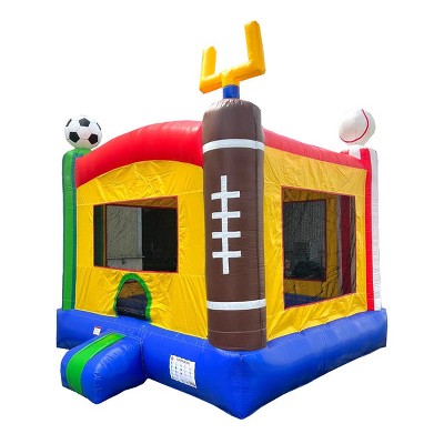 Herokiddo 13'x'13' Sports Commercial Grade Bounce House with Air Blower Included.