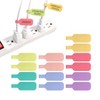 Wrap-It Cable Labels Medium 14pk Bright Pastel - 3 of 4