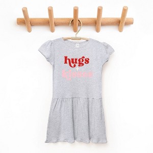 The Juniper Shop Hugs And Kisses Toddler Graphic Dress - 1 of 3