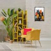 Stupell Industries Fun Peeking Cat Faces Black Framed Floater Canvas Wall Art - 2 of 4