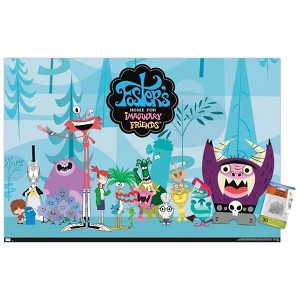 Trends International Foster's Home for Imaginary Friends - Group Unframed Wall Poster Prints - 1 of 4