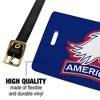 American University Secondary Logo Luggage ID Tags Suitcase CarryOn Cards  Set of 2 - 2 of 4