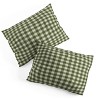 Deny Designs Twin/Twin Extra Long Color Poems Gingham Moss Duvet and Sham Set - image 4 of 4