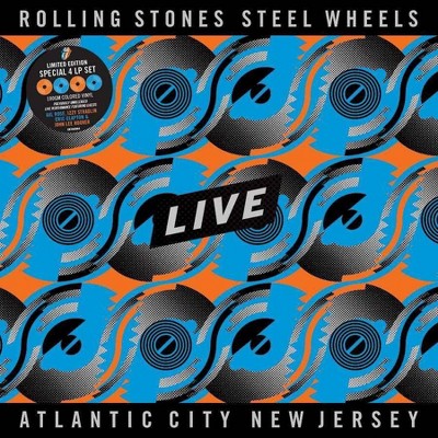 The Rolling Stones - Steel Wheels Live (Live From Atlantic City, NJ, 1989) (4LP (Tangerine/Sky Blue) (Vinyl)