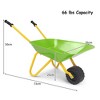 Costway Steel Wheelbarrow for Kids Red/Green/Light Green - 3 of 4