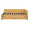 Merax Chic Full Size Upholstered Daybed with 2 Storage Drawers - 2 of 4
