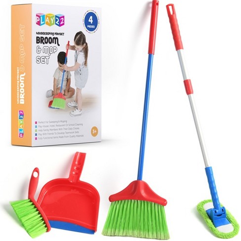 Melissa & Doug Let's Play House! Dust, Sweep & Mop 6pc Set : Target