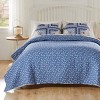 Greenland Home Fashions Cottage Cabin Traditional Log Cabin Quilt Bedding Set - 3 of 4