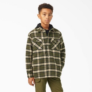 Dickies Boys’ Flannel Shirt Jacket - 1 of 3