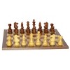 WorldWise Imports 3.5" Sheesham French Chess Set with Walnut Board Game - image 2 of 2