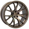 OE Wheels LLC DG69-22100-5550-25BR Bronze Wheel Painted (22 x 10. inches /5 x 139 mm, 25 mm Offset) - 4 of 4