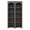 YOOCOZZ 2-Piece Bookcases with 5 Tier and Adjustable Shelves,Two-Tone Storage Cabinet - 3 of 4