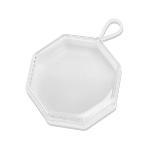 Unique Bargains Polygonal Nail Storage Box 1 Pc - 1 of 4