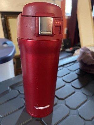 Zojirushi Vacuum Insulated 16 oz. Cherry Red Travel Mug SM-YAE48RA - The  Home Depot