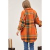 Women's Curvy Girl Multi Plaid Jacket - DAVI & DANI - 3 of 4