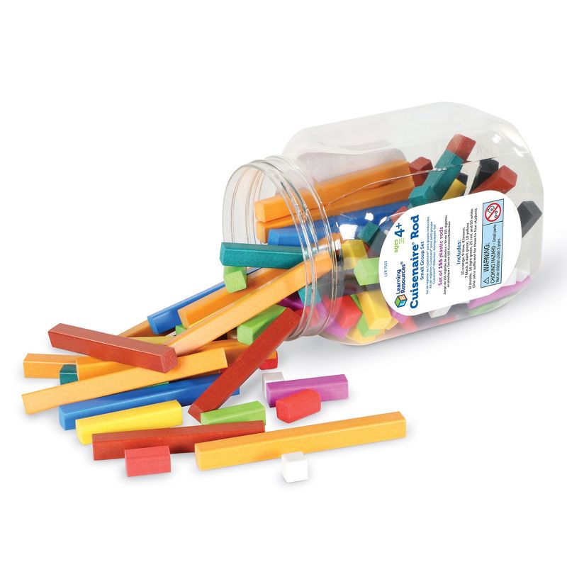 Learning Resources Cuisenaire Rods Small Group Plastic, 3 of 6