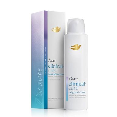 Dove Beauty Clinical 96-Hour Protection Antiperspirant & Deodorant Spray - Original Clean - 3.8oz