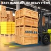Pallet Forklift Extensions, 5.5" Wide Heavy Duty Steel Pallet Fork Extenders for Forklift 1 Pair Pallet Fork Extensions - 4 of 4