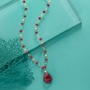 Ross-Simons 10.00 Carat Ruby Station Necklace in 14kt Yellow Gold - 3 of 4
