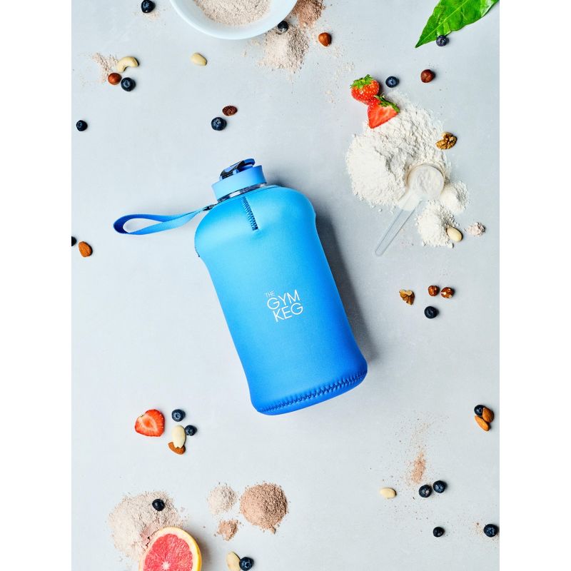 THE GYM KEG 74Oz Water Bottle With Carry Handle - Blue, 2 of 4