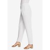 Jessica London Women's Plus Size Stretch Knit Crepe Straight Leg Pants - 4 of 4