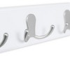 BirdRock Home Dual Hook Coat and Hat Rack - 4 Dual Hooks - 3 of 4